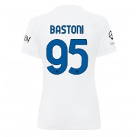 Inter Milan Alessandro Bastoni #95 Udebanetrøje Dame 2023-24 Kortærmet